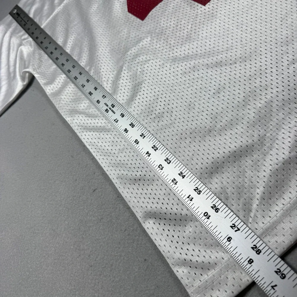 Nike Alabama Crimson Tide Jersey Mens Small White #4 Crimson Football Mesh